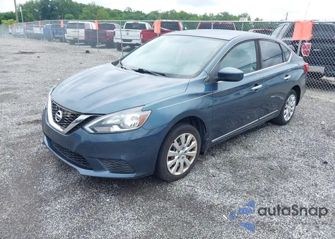 2017 Nissan Sentra Sv из США, поврежденный, VIN 3N1AB7AP0HY214297
